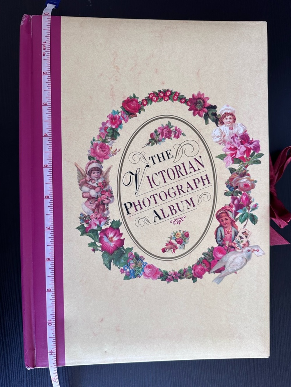 The Victorian Photograph Album - Pink Floral Cover